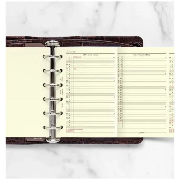 Filofax Refill | �rsplan | Pocket | 2027 | 