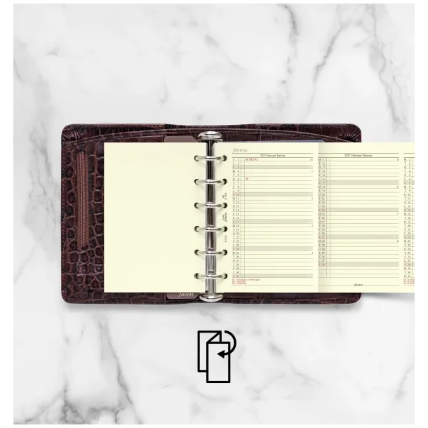 Filofax Refill | �rsplan | Pocket | 2027 | 