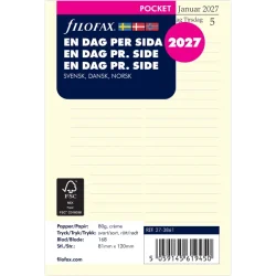 Filofax | REFILL | pocket  | 2027 | 