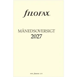 Filofax | M�nedsoversigt | pocket | 2027 |