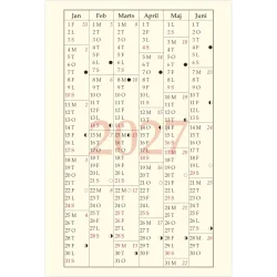 Filofax | M�nedsoversigt | pocket | 2027 |