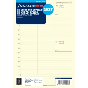 Filofax | Refill | A5 | 2027 |