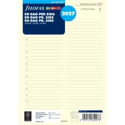 Filofax | REFILL | A5 | 2027 | Dag per side | 