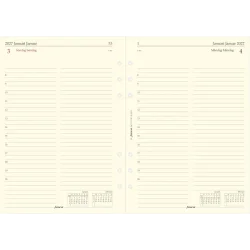 Filofax | REFILL | A5 | 2027 | Dag per side | 