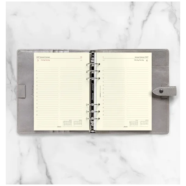 Filofax | REFILL | A5 | 2027 | Dag per side | 