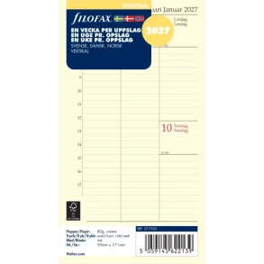Filofax | REFILL | Personal | 2027 |