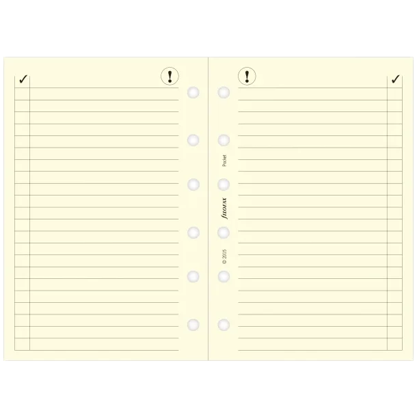 Filofax REFILL | �rspakke | Pocket | 2027 | 