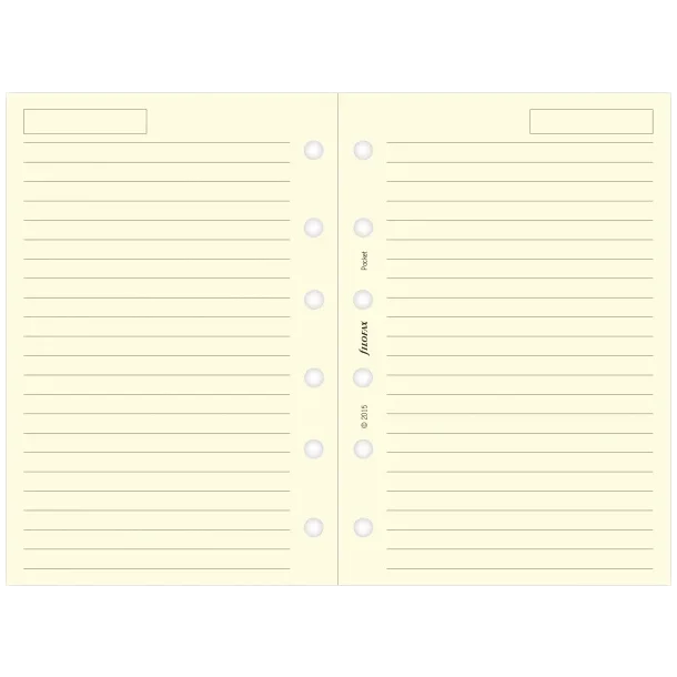 Filofax REFILL | �rspakke | Pocket | 2027 | 