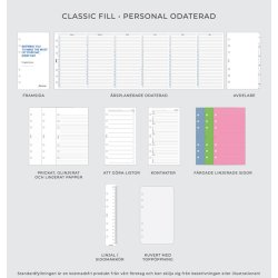Filofax Metropol Personal Sort