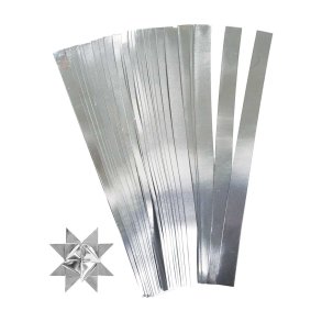 Stjernestrimler 45cmX6,5cm15mm Slv
