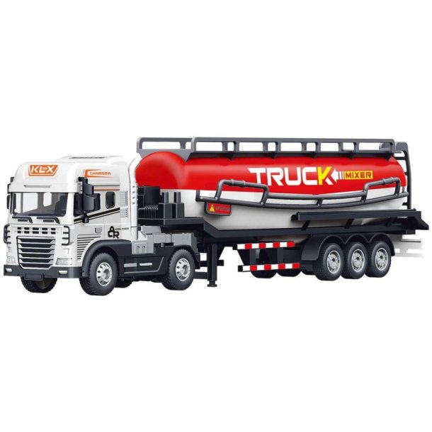 Lastbil med Tanktrailer