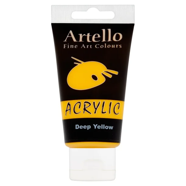 Artello acrylic 75 ml Deep yellow
