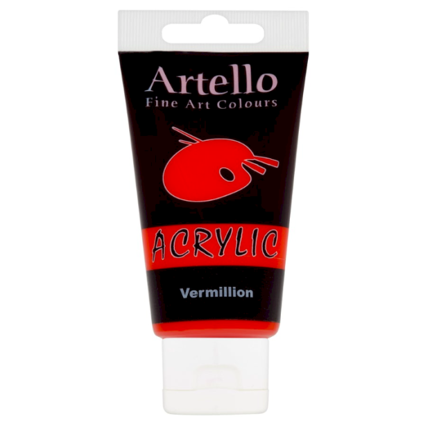 Artello acrylic 75ml Vermilion