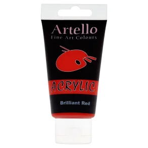 Artello acrylic 75 ml Brilliant Red