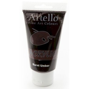 Artello acrylic 75 ml Burnt Umber
