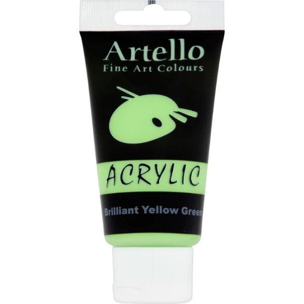 Artello acrylic 75 ml yellow green