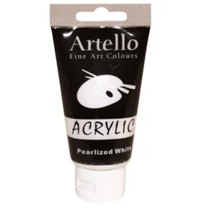 Artello acrylic 75ml Pearlized White
