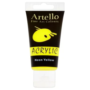 Artello acrylic 75ml Neon Yellow
