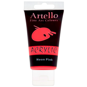 Artello acrylic 75ml Neon Pink