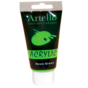 Artello acrylic 75 ml Neon green