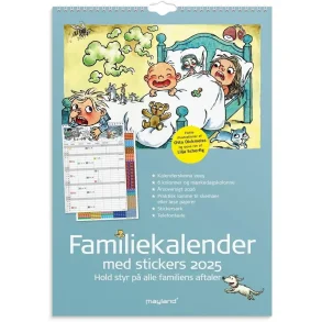 Mayland | Familiekalender D&S 6 kol. | A3 | 2025 |