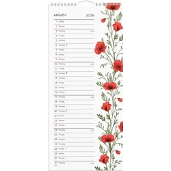Vgkalender | Blomster | 2026 |