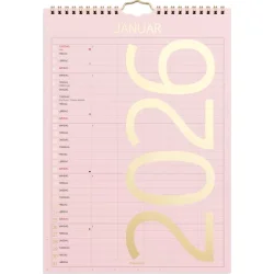 Familiekalender | Color | A4 | 2026 |