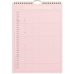 Familiekalender | Color | A4 | 2026 |