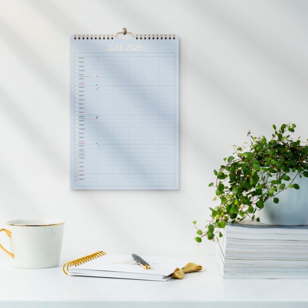 Familiekalender | Color | A4 | 2026 |