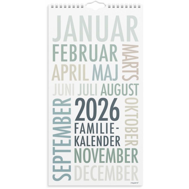 Familie kalender | TrendArt | 2026 |