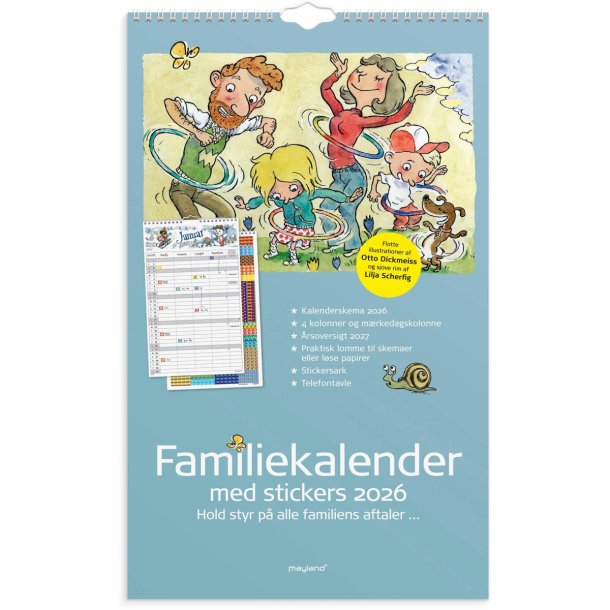 Familiekalender | Dickmeiss | 2026 |