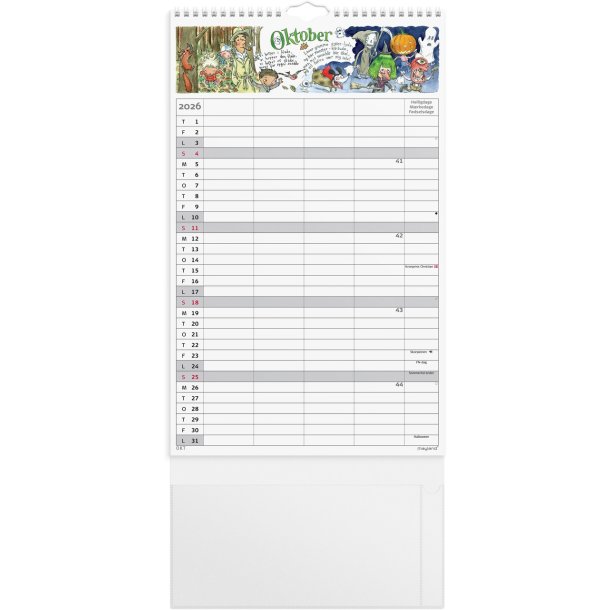 Familiekalender | Dickmeiss | 2026 |