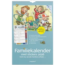 Familiekalender | Dickmeiss | 5 kolonner | 2026