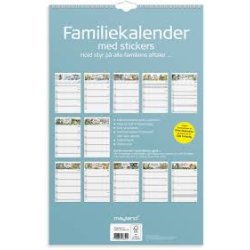 Familiekalender | Dickmeiss | 5 kolonner | 2026