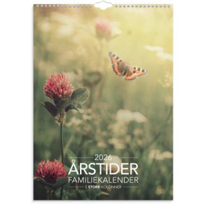 Familiekalender | rstider | A3 | 2026