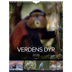 Vgkalender | Verdens dyr | 2026 |
