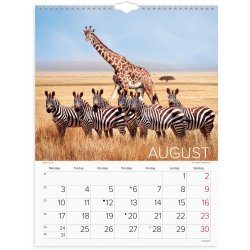 Vgkalender | Verdens dyr | 2026 |