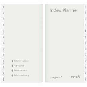 Index Planner | REFILL | m. tlf.reg. | 2026 |