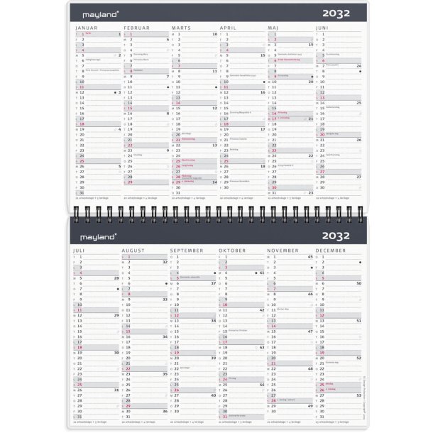 10-�rskalender | 2026 | med illustrationer |