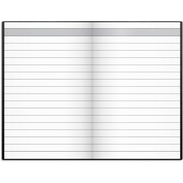 Lommekalender uge | 2026 | Sort kunstskind |