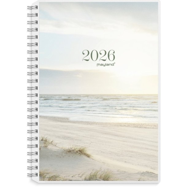 Ugekalender hjformat m/4 illustrationer | A5 | 2026 |