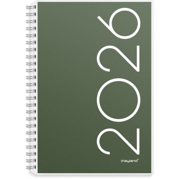 Ugekalender hjformat m/4 illustrationer | A5 | 2026 |