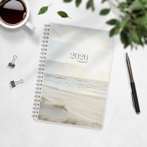 Ugekalender hjformat m/4 illustrationer | A5 | 2026 |