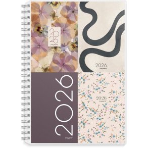 Ugekalender 4 illustrationer | A5 | 2026 |