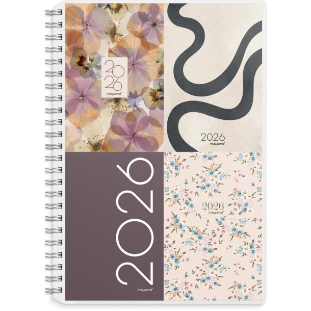 Ugekalender 4 illustrationer | A5 | 2026 |