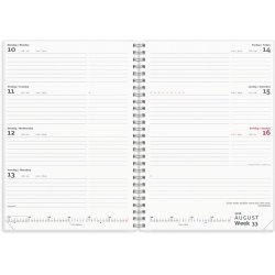 Ugekalender 4 illustrationer | A5 | 2026 |