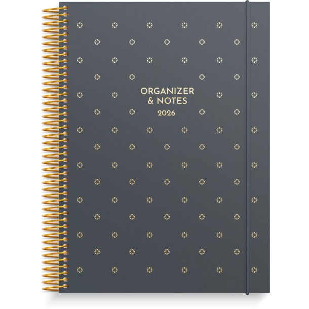 Organizer &amp; Notes ugekalender | A5 | 2026 |
