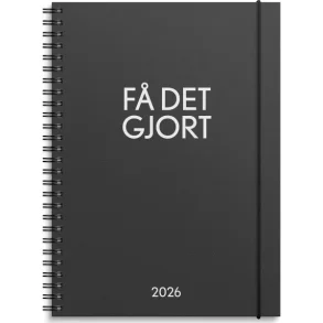 F det gjort ugekalender | A5 | 2026 |