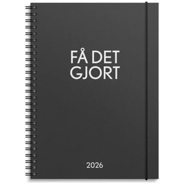 F det gjort ugekalender | A5 | 2026 |