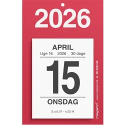 Lille afrivningskalender | 2026 |